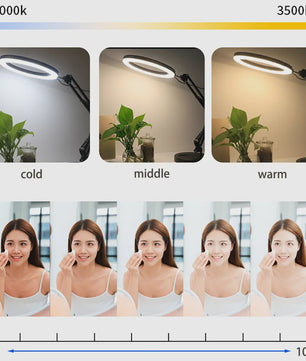 Professionele LED Ring Light Set met Statief & Telefoonhouder voor Foto/Video