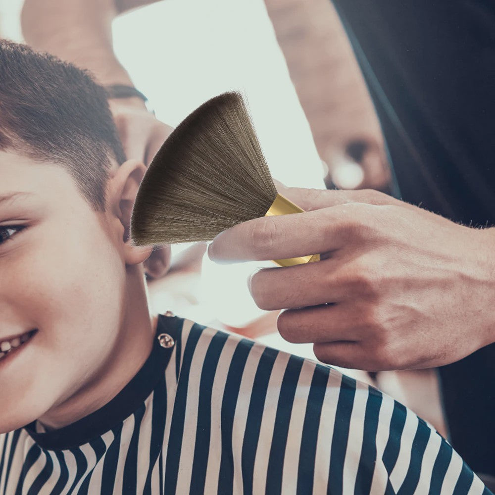 Zachte Salon Borstel met Houten Handvat - Anti-Statisch en Comfortabel