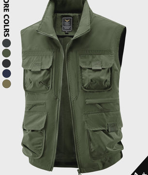 Herfst/Winter Casual Werk Vest - Winddicht & Warm voor Mannen