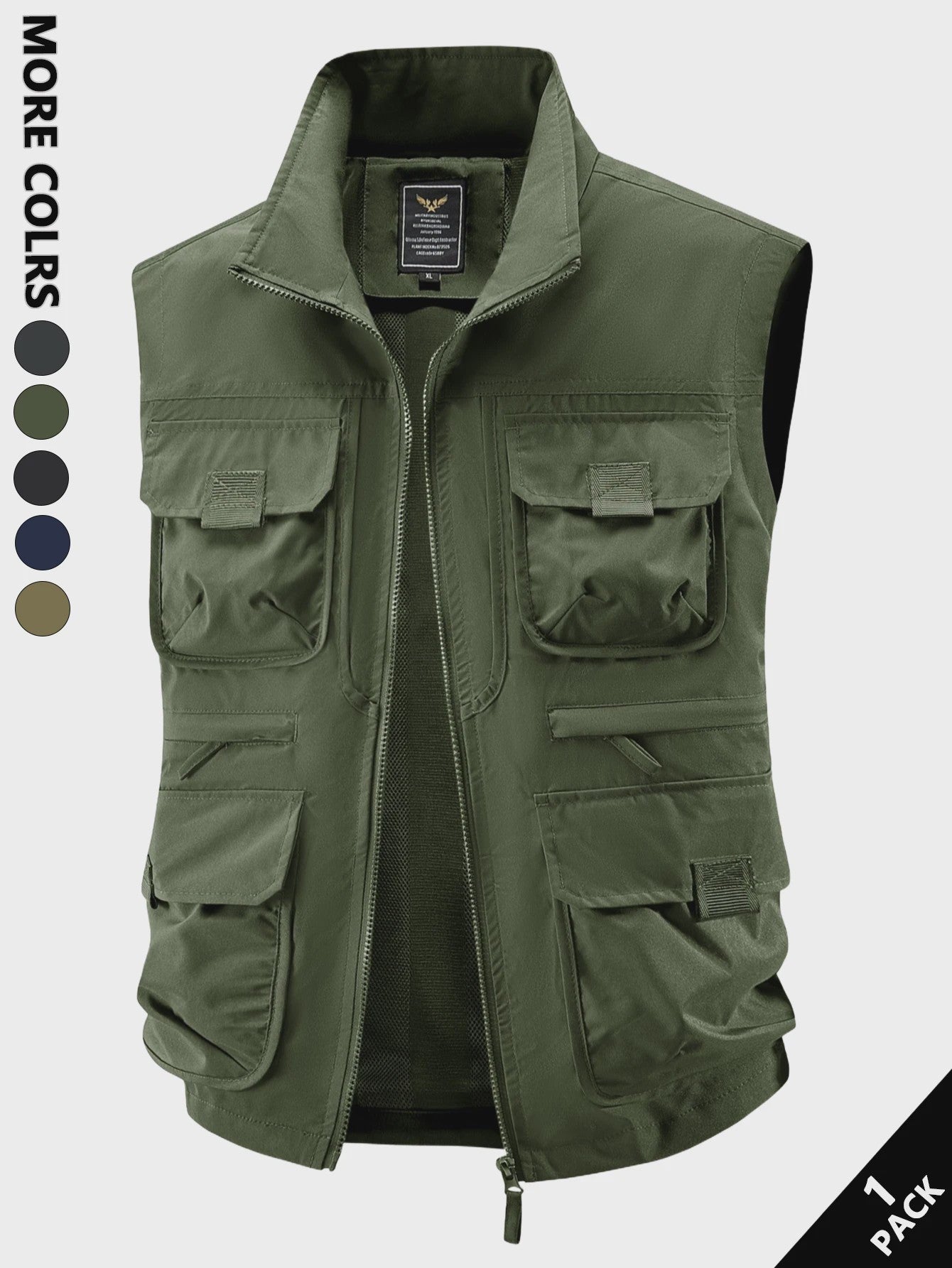 Herfst/Winter Casual Werk Vest - Winddicht & Warm voor Mannen