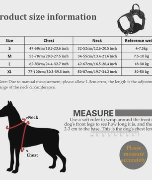 Verstelbaar Hondentuig Nylon - Reflecterend, Zacht & Ademend - Anti-trek - Voor Kleine tot Grote Honden