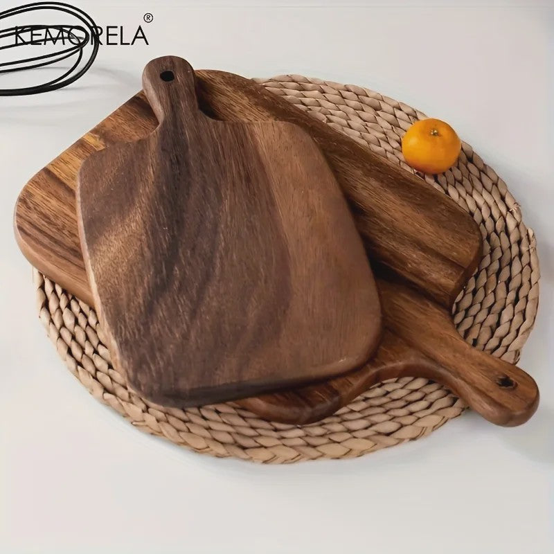 Houten Snijplank met Handvat - Stijlvol & Duurzaam voor Keuken & Serveertafel