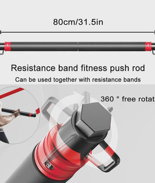 Verstelbare Weerstandsbanden Set (20-200 LBS) voor Krachttraining & Fitness