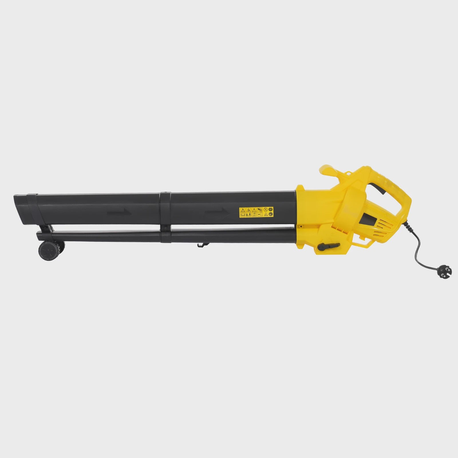 Elektrische Bladblazer en -zuiger 3000W, 466 CFM, met 35L Opvangzak en Geleidewielen