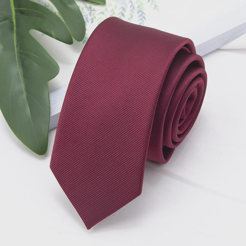 Herentdas Slim Fit Jacquard - Klassiek Britse Stijl voor Zakelijk en Casual