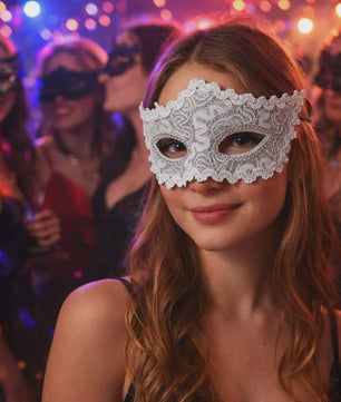 Luxe Venetiaans Masker - Half Gezicht Feest & Festival Accessoire