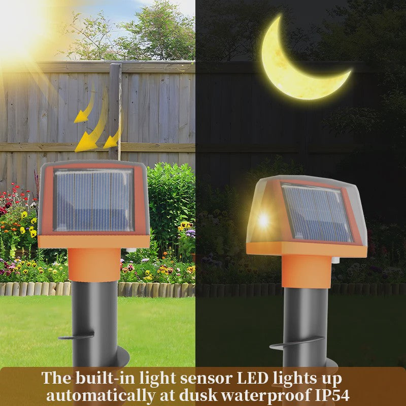 Solar Mollenverjager & Slangenverjager - Geluidsgolf & IP66 Waterdicht