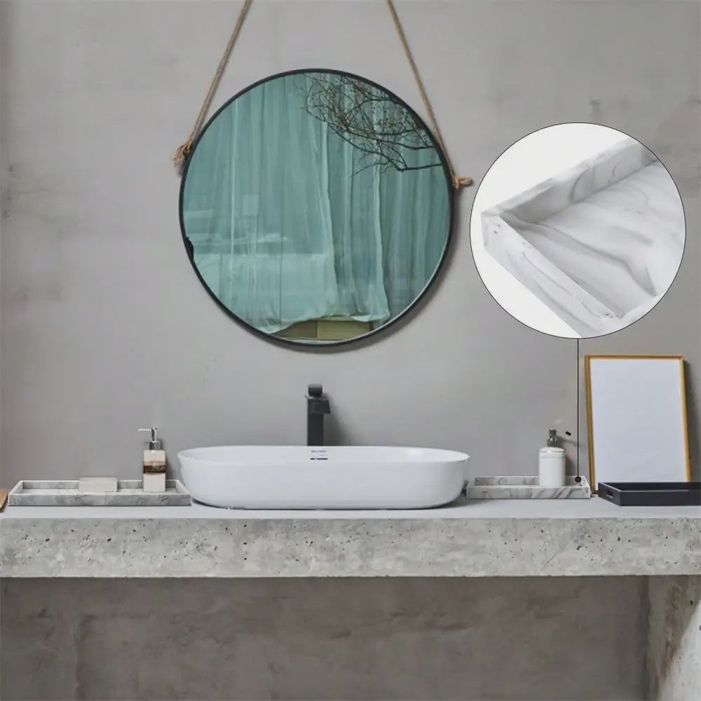 Zachte Siliconen Dienblad Organizer voor Badkamer & Make-up Tafel - Sieraden & Toiletartikelen