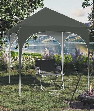 Pop-up Tuinpaviljoen 2x2m met Zijwanden - UV-bescherming & Waterdicht