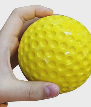 PU Baseball Trainingsballen met Kuiltjes - 9/12 Inch - Voor Pitching Machines