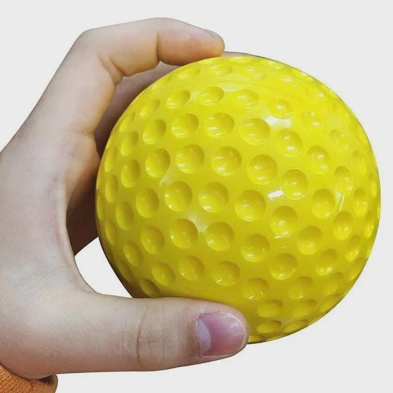 PU Baseball Trainingsballen met Kuiltjes - 9/12 Inch - Voor Pitching Machines