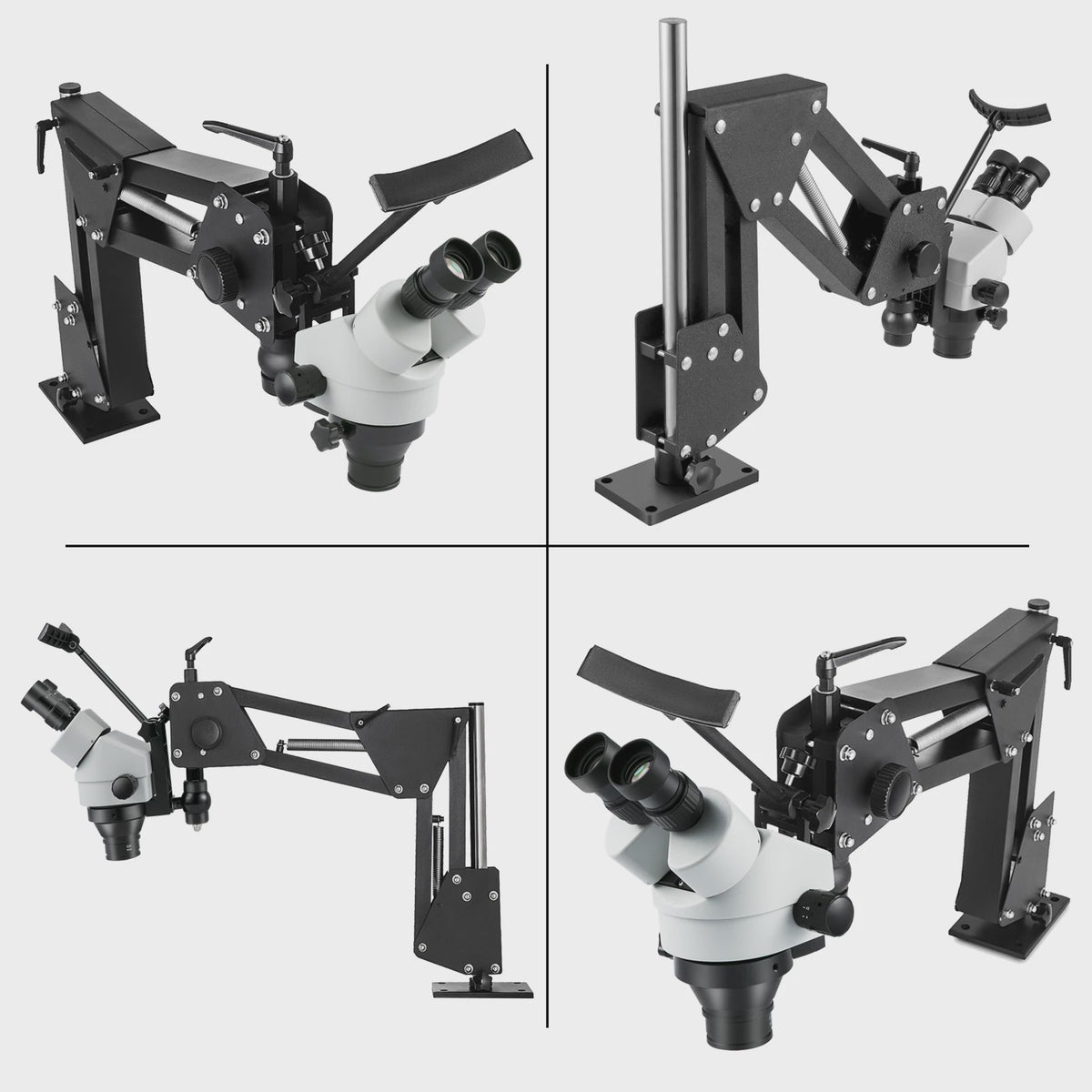 Professionele Stereo Microscoop 0.7X-4.5X Verstelbaar voor Sieraden en Precisiewerk
