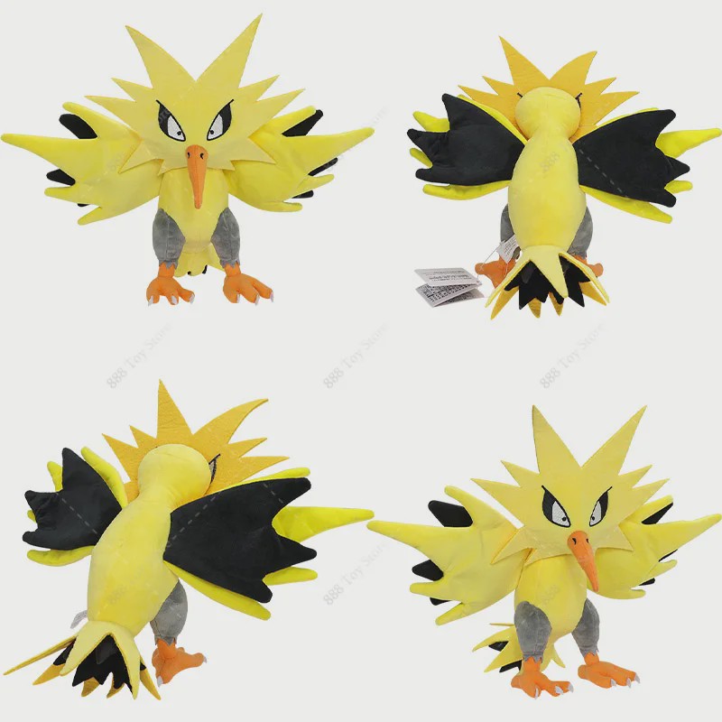 Pokemon Pluche Knuffels: Garchomp, Zapdos, Exeggutor, Lucario & Meer - Cadeau voor Fans