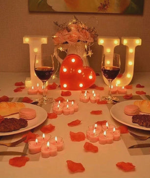 9x Hartvormige Geurkaarsen - Romantische Sfeer voor Valentijn, Bruiloft & Decoratie