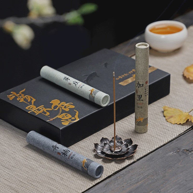 Set van 12 Natuurlijke Geurkaarsen: Sandelhout, Osmanthus & Meer voor Huisparfum