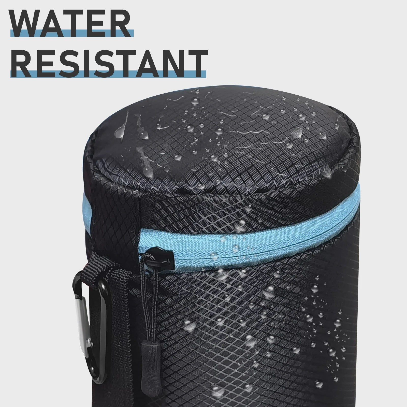 Draagbare Lens Tas voor DSLR Camera's - Bescherming voor Canon, Nikon, Sony