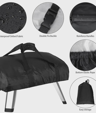 Waterdichte Pizzaoven Cover voor Ooni Koda 12 & 16 - UV-bescherming & Stofdicht
