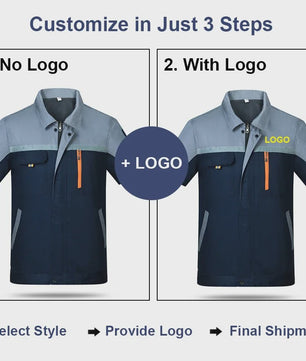 Professioneel Werkshirt Lange Mouw - Duurzaam Uniform voor Werkplaats & Monteurs