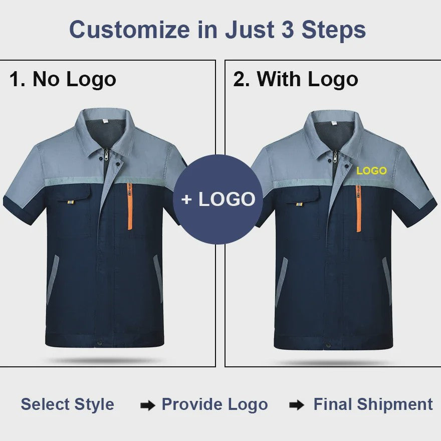 Professioneel Werkshirt Lange Mouw - Duurzaam Uniform voor Werkplaats & Monteurs