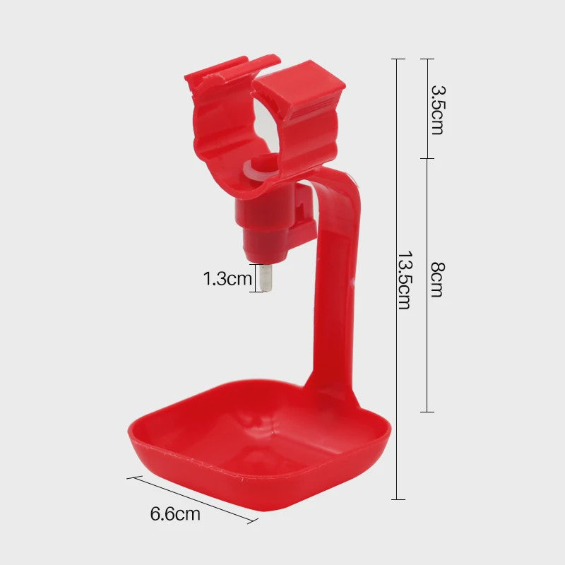 Automatische Kip Drinkbakjes - Set van 10/20 Stuks - Kippen Drinkbak met Nippel