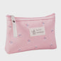 Schattige Canvas Make-up Tas met Stippenprint - Make-up & Toiletartikelen Organizer
