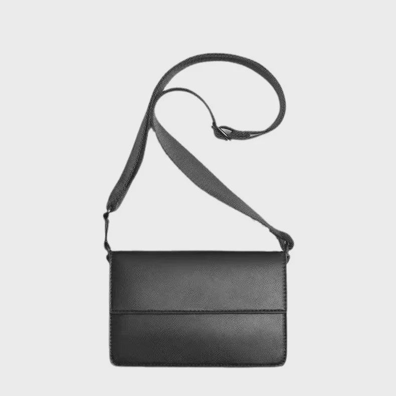 Stijlvolle Heren Crossbodytas - Casual Schoudertas met Klep
