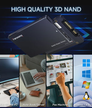 Fanxiang S101Q 2.5" SATA III SSD - Snelle Interne Solid State Drive (512GB - 4TB)