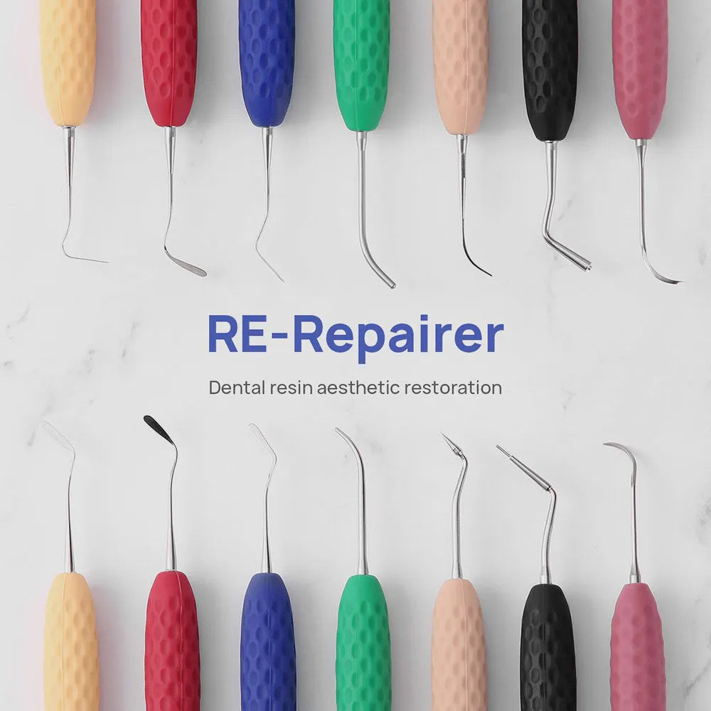 AZDENT Esthetisch Restauratie Mes - Tandheelkundig Instrument met Siliconen Grip