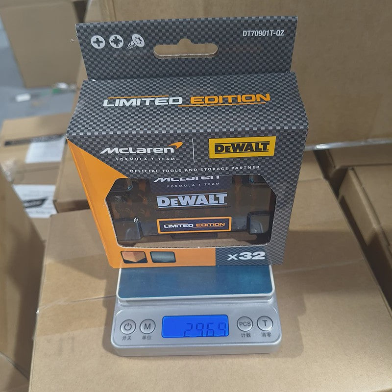 DEWALT McLaren F1 Team 32-delige Bitset met FLEXTORQ Technologie - Limited Edition
