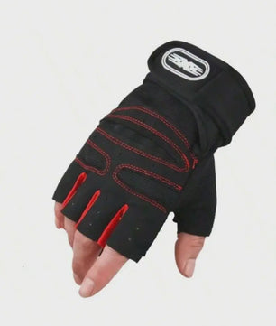 Fitness Handschoenen met Polsondersteuning - Gewichtheffen, Training & Sport