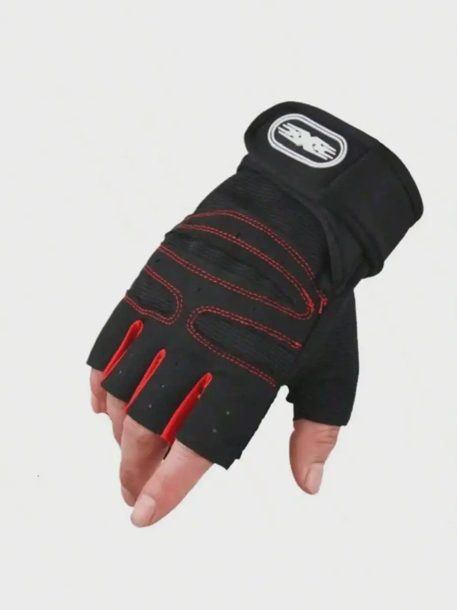 Fitness Handschoenen met Polsondersteuning - Gewichtheffen, Training & Sport