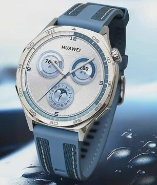 22mm Nylon & Siliconen Horlogeband voor Huawei Watch GT/Pro (46mm)