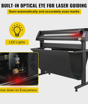 SucceBuy Vinyl Cutter Plotter 28-53 Inch met LCD, Stand en SIGNMASTER Software