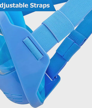 Kinder Volledig Gezicht Snorkelmasker met Camera Mount - Anti-Fog & Anti-Lek