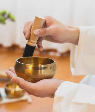 Tibetaanse Klankschaal Set - Meditatie & Yoga - Uniek Cadeau voor Stressverlichting