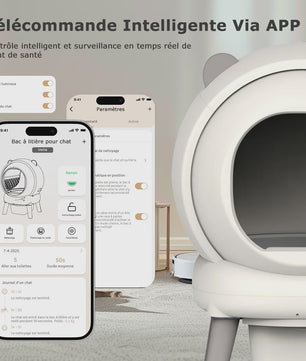 Automatisch Zelfreinigende Kattenbak - Grote Capaciteit, WiFi & App Bediening