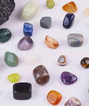 100g Mix Edelstenen Tumblestones - Natuurlijke Gepolijste Kristallen voor Decoratie