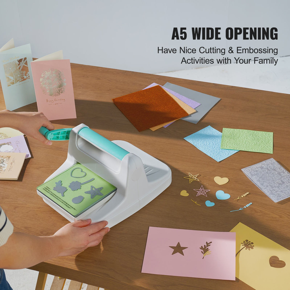 Handmatige Die-Cutting & Embossing Machine - 6/9 inch - Voor Scrapbooking en Knutselen