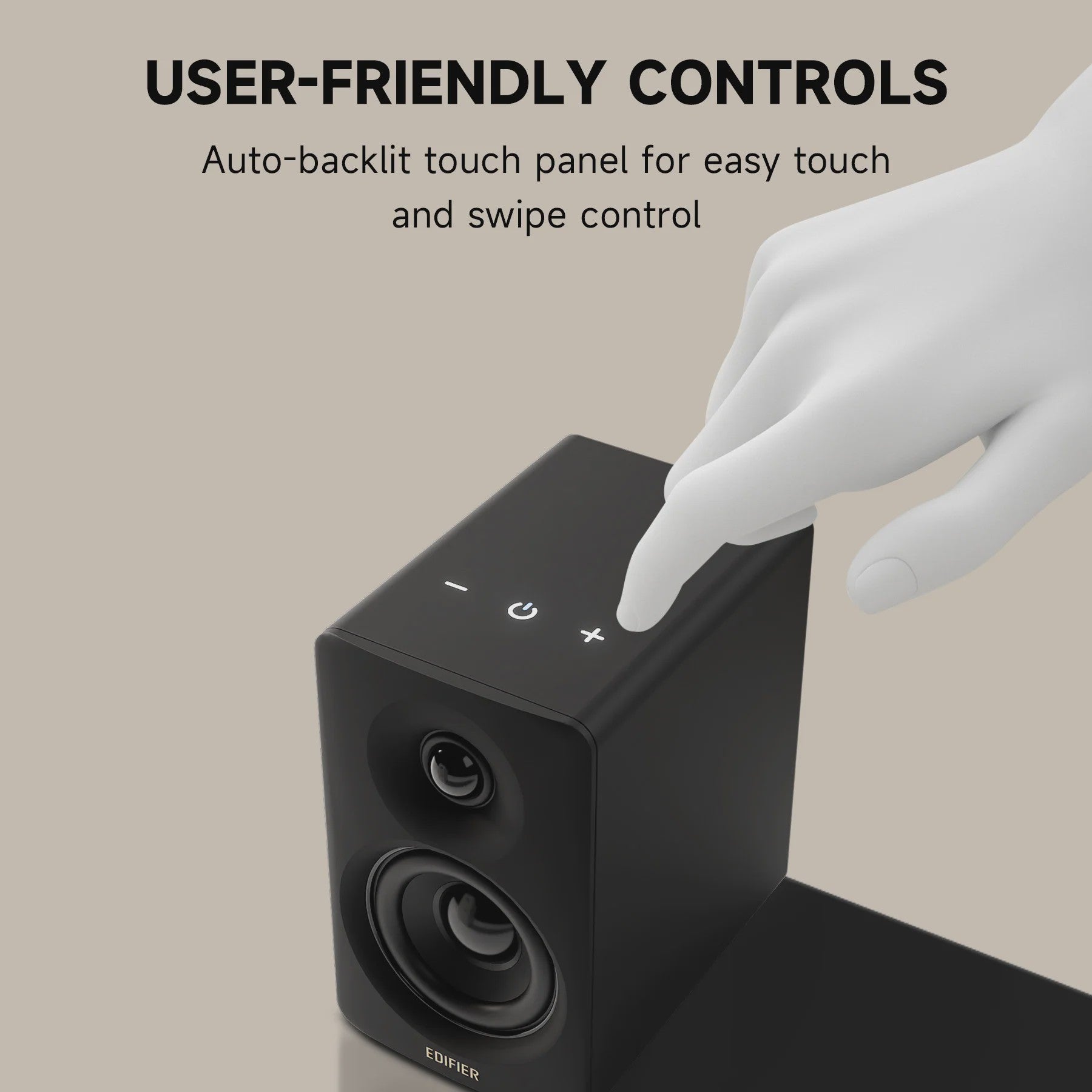 Edifier M60: Krachtige 66W RMS Desktop Speakers met Bluetooth 5.3, Hi-Res Audio & LDAC