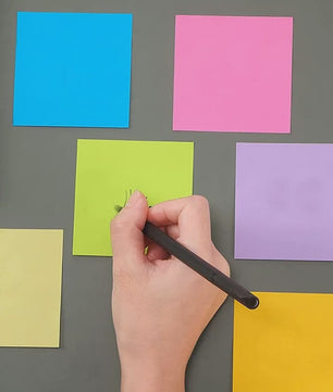 Kawaii Index Sticky Notes - Kleurrijke Notitieblokjes voor Organisatie en Creativiteit