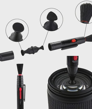 Complete Reinigingsset voor Digitale Camera's, Lenzen en Laptops