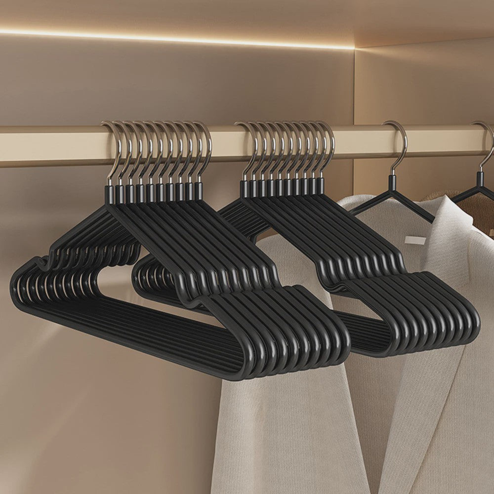 Set van 25 Metalen Kledinghangers - Antislip & Krasvrij voor Garderobe & Slaapkamer
