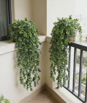 Kunst Eucalyptus Slinger - Hangplant Nep Groen voor Binnen & Buiten Decoratie