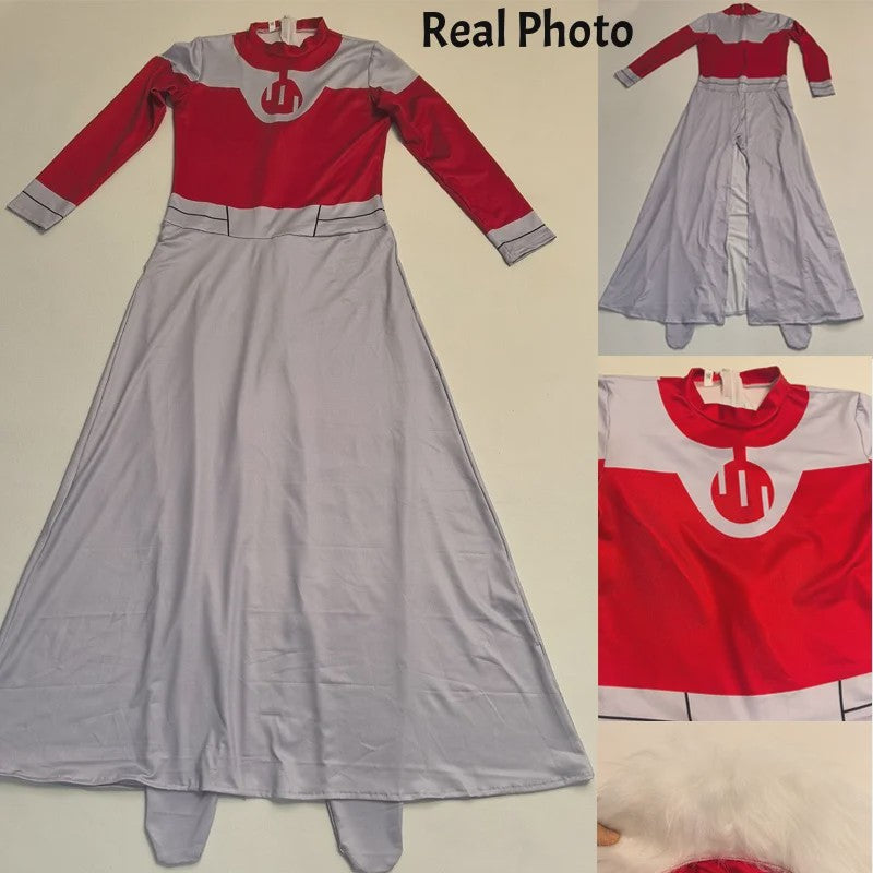 Invincible Thragg Cosplay Kostuum Jumpsuit met Mantel - Volwassen Viltrumite Outfit