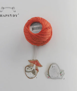 Rhapsody Pearl Cotton Garen Set - Maat 8 - 12 Bollen voor Haken, Borduren & Knutselen