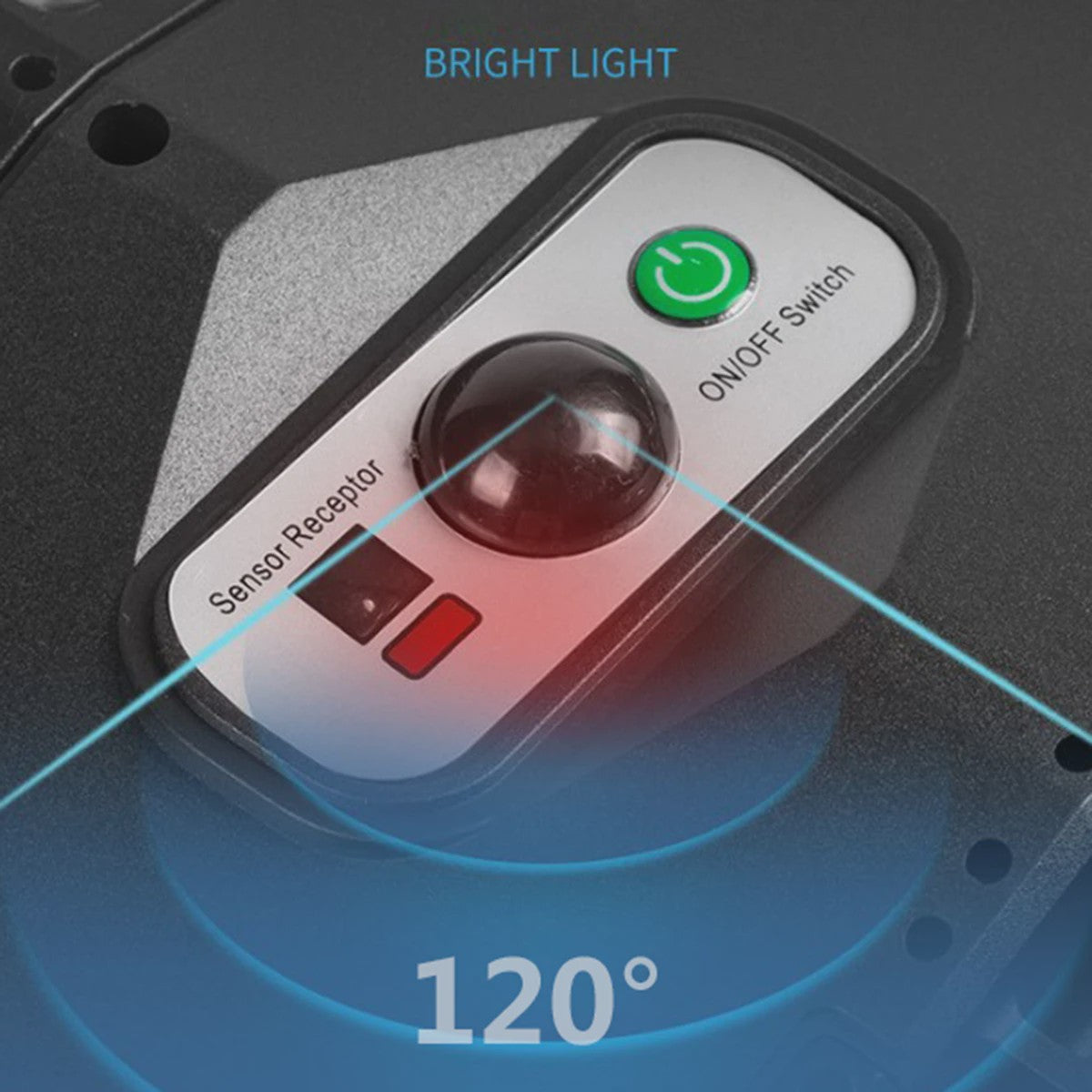 Krachtige Solar Buitenlamp met Bewegingssensor - LED Tuinverlichting