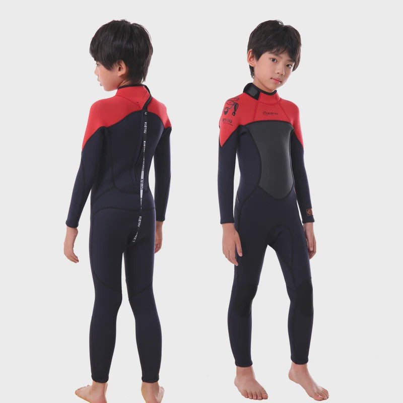 2.5MM Kinder Wetsuit - Thermisch Volledig Duikpak voor Surfen, Duiken en Zwemmen