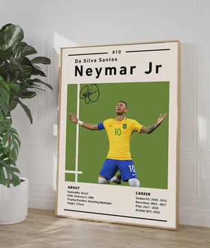 Cristiano Ronaldo Poster - Voetbal Ster Canvas Schilderij voor Jongenskamer