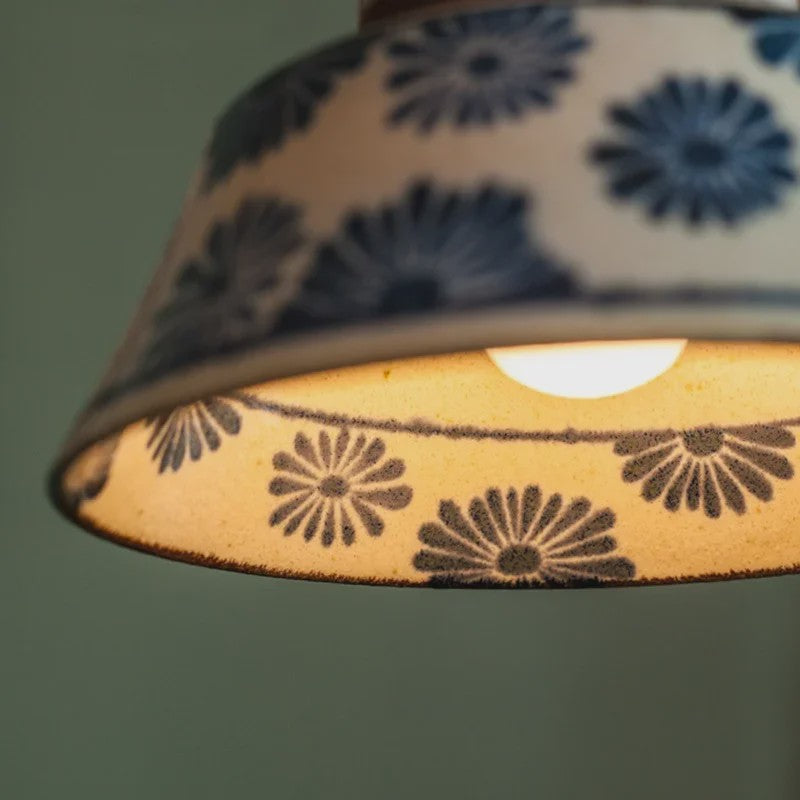 Moderne Scandinavische Keramische Hanglamp - LED - 4W - Sfeervolle Verlichting voor Woonkamer, Eetkamer & Slaapkamer