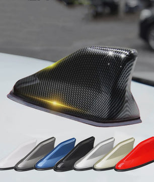 Universele Haaienvin Antenne Cover met Carbon Fiber Look - Verbeter uw Autoradio Signaal